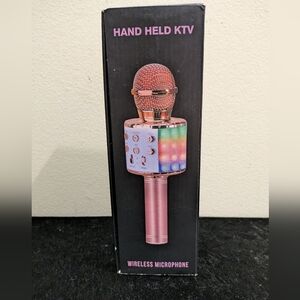 Pink Wireless Microphone
